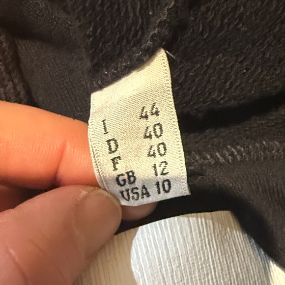 Moschino Black and White Graphic Hoodie dress - Picture 3 of 3